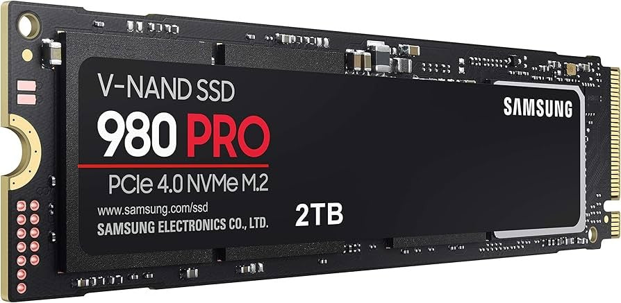 2TB Samsung 980 Pro m.2 NVME SSD