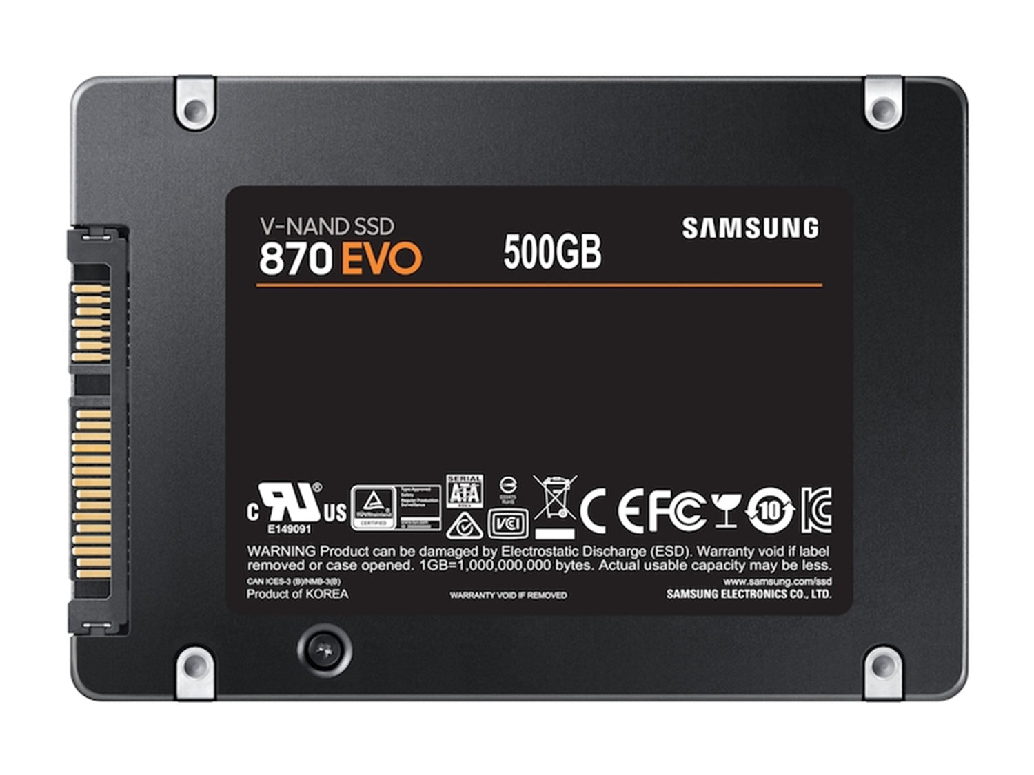 500GB Samsung 870 EVO SSD Drive
