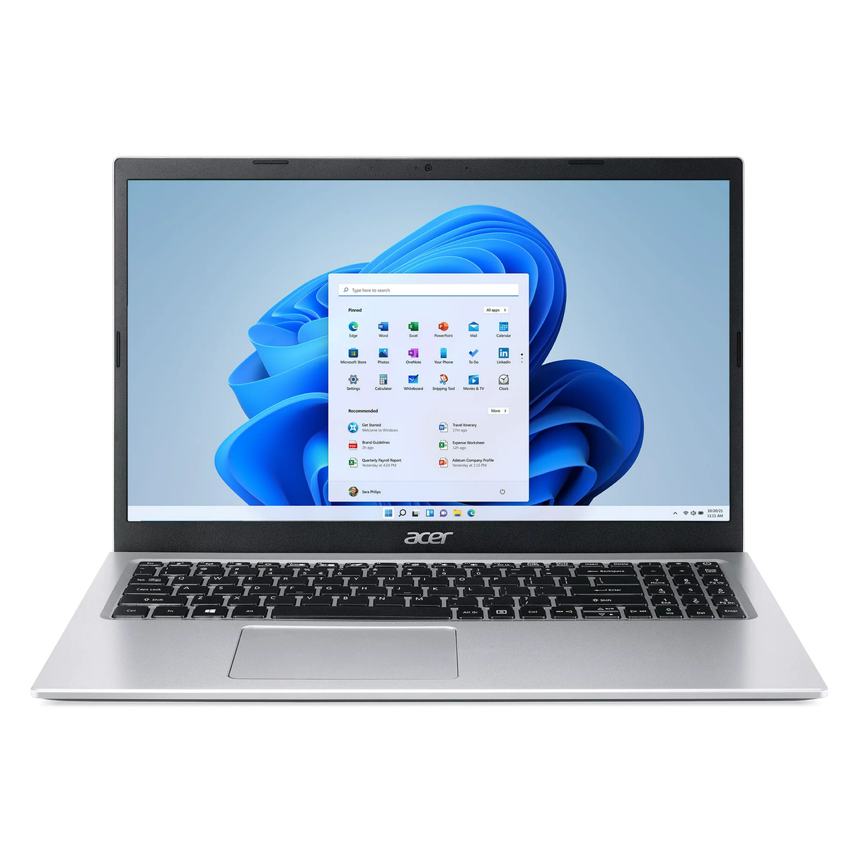 Acer Aspire 3 Laptop 15.6" i3-1115G4 4GB 128GB NVMe Win 11