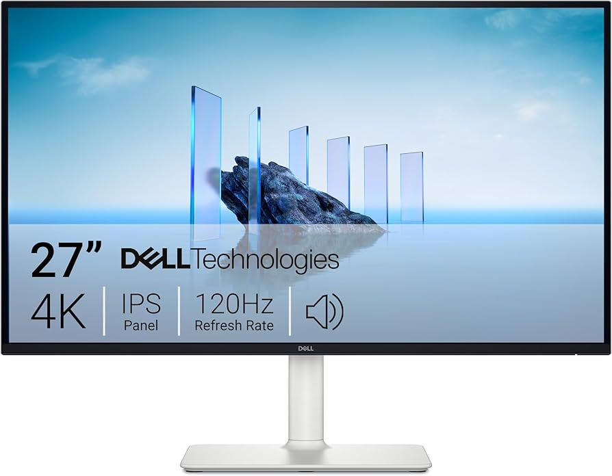 27" Dell Plus 4K S2725QS IPS Computer Monitor (3840 x 2160) 120Hz - Ash White