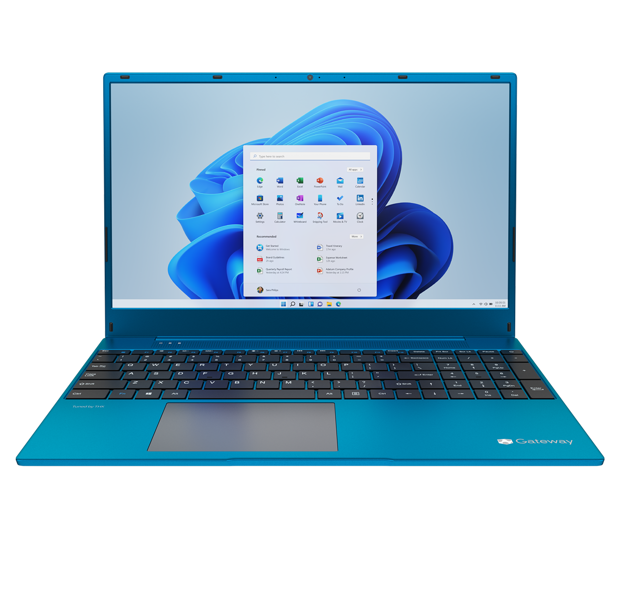 Gateway Laptop 15.6" Ryzen 3 3250U 128GB 4GB Windows 11