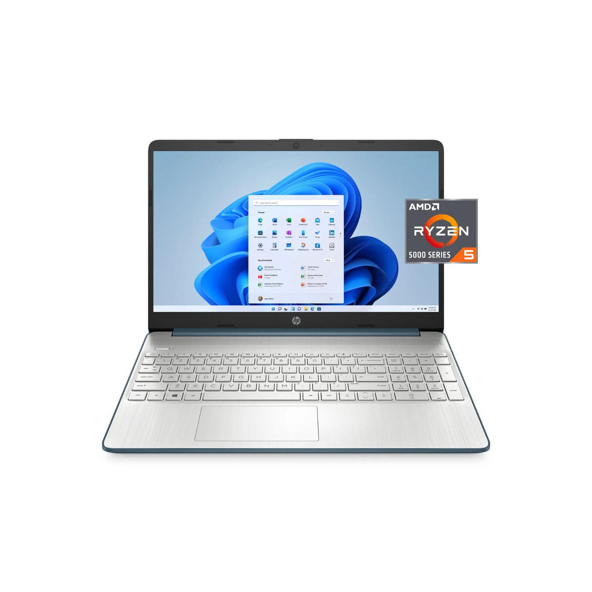 HP 15-ef2129wm Laptop 15.6" Ryzen 5 5500U 8GB 256GB NVMe Win 11