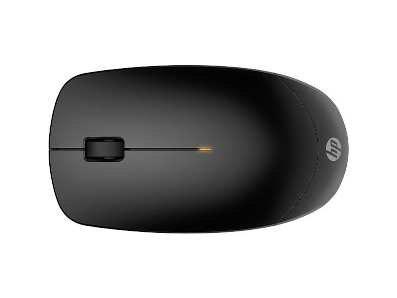 HP 230 Slim Wireless USB Mouse Scroll Wheel - Black