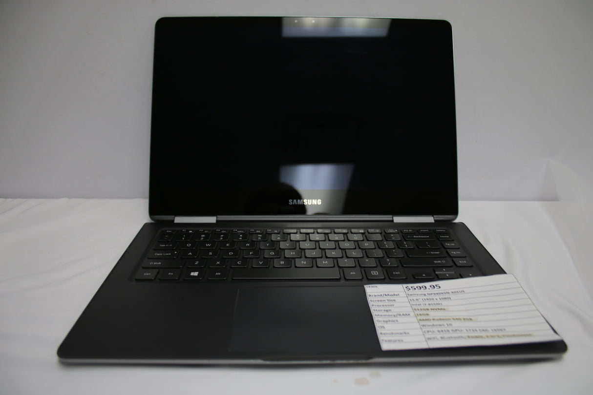 Samsung NP940X5N-X01US Laptop i7-8550U 512GB 16GB