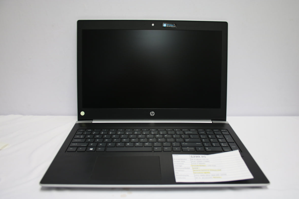 HP ProBook 450 G5 15.6" Laptop i5-8250U 16GB 256GB NVMe Windows 11 Pro