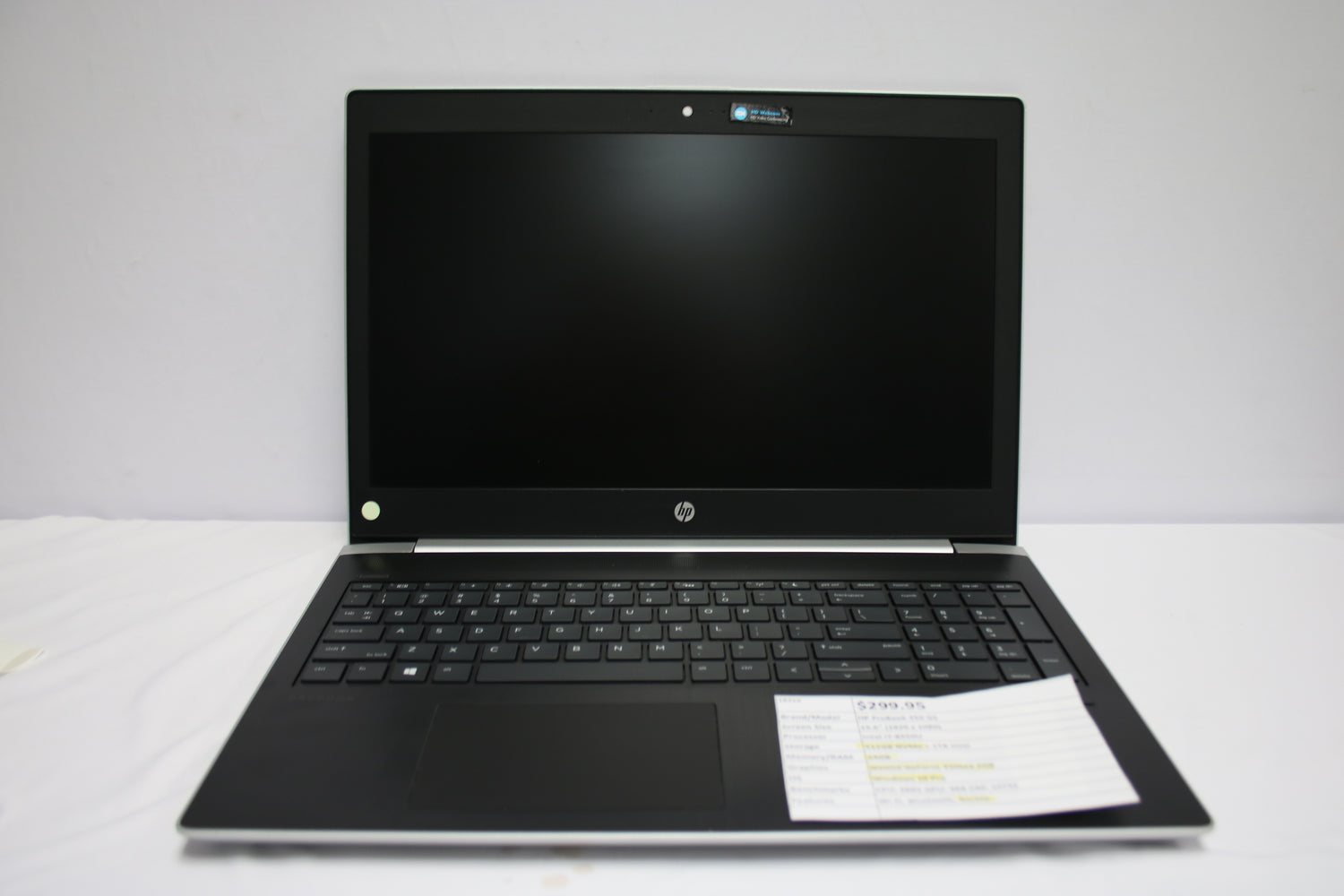 HP ProBook 450 G5 15.6" Laptop i5-8250U 16GB 256GB NVMe Windows 11 Pro