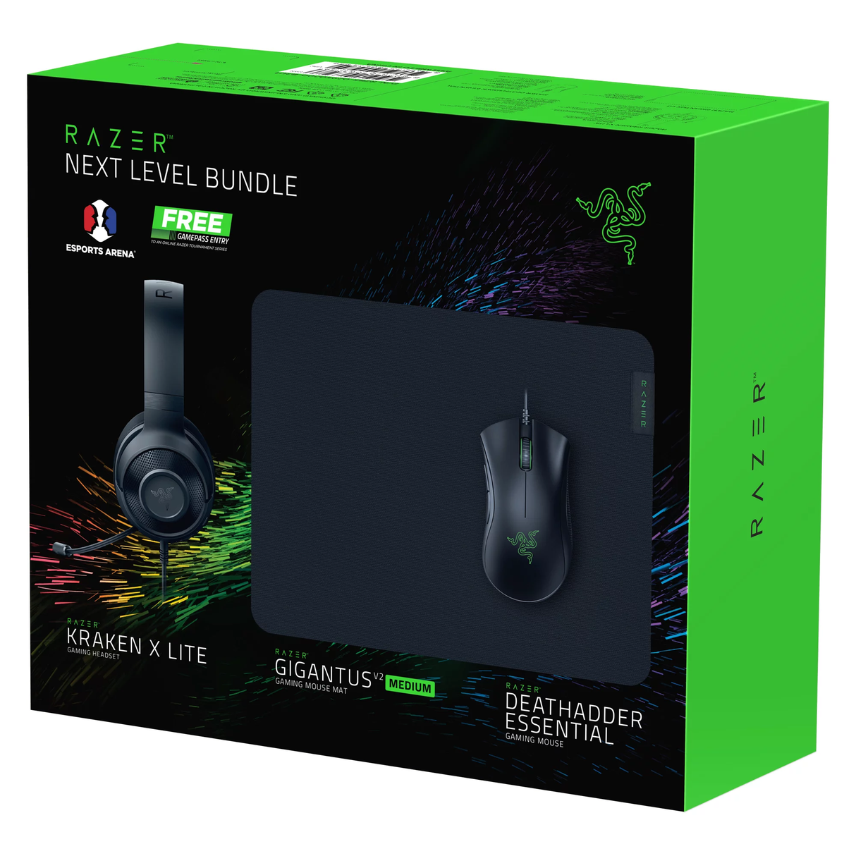 RAZER Next Level Bundle - Headphone, Mouse, Pad