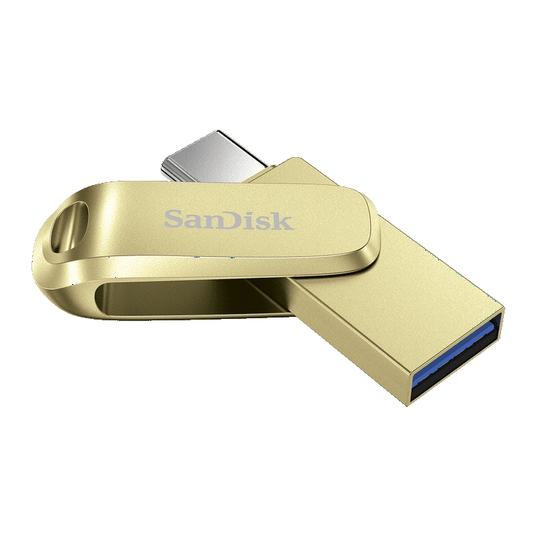 128GB USB-C 3.2 Flash Drive SanDisk Ultra Dual Drive Luxe