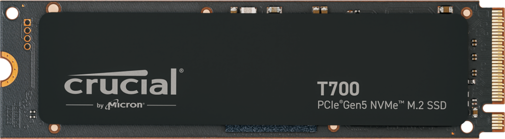 2TB Crucial T700 Gen5 NVMe M.2 Internal Storage Drive SSD