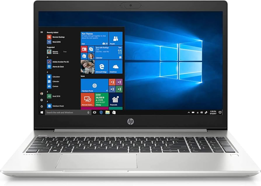 HP ProBook 450 G7 Laptop Intel CPU 16GB Windows 10 Pro