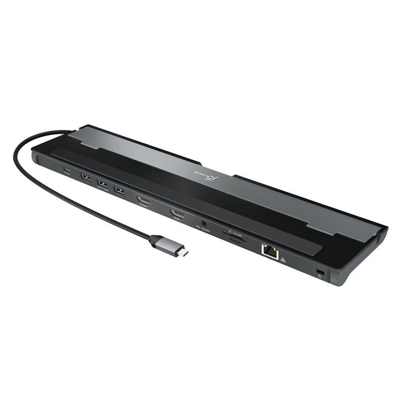 j5create USB-C Dual Display Docking Station HDMI Networking