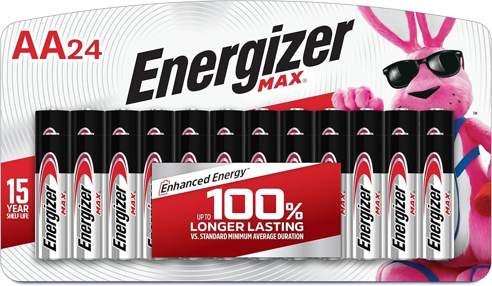 24 Pack AA Energizer Max Batteries