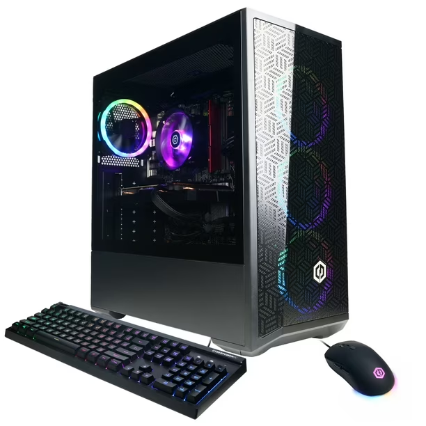 CyberpowerPC C Series Gamer Ryzen 5 7600 16GB 1TB Radeon RX 7600 8GB Windows 11
