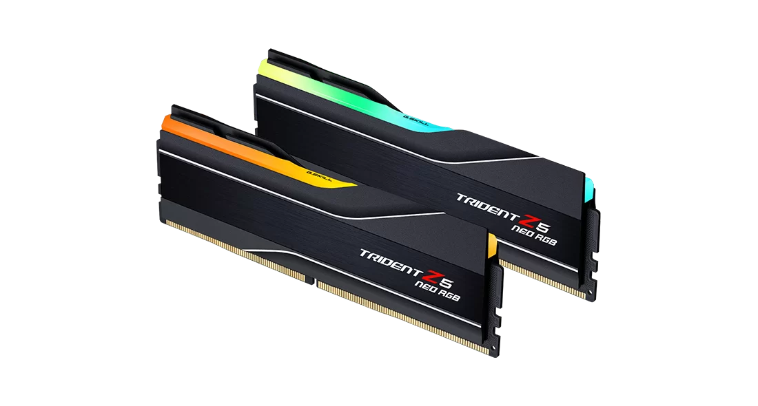 32GB (2 x 16GB) DDR5 G.Skill Trident Z5 Neo RGB Desktop Memory