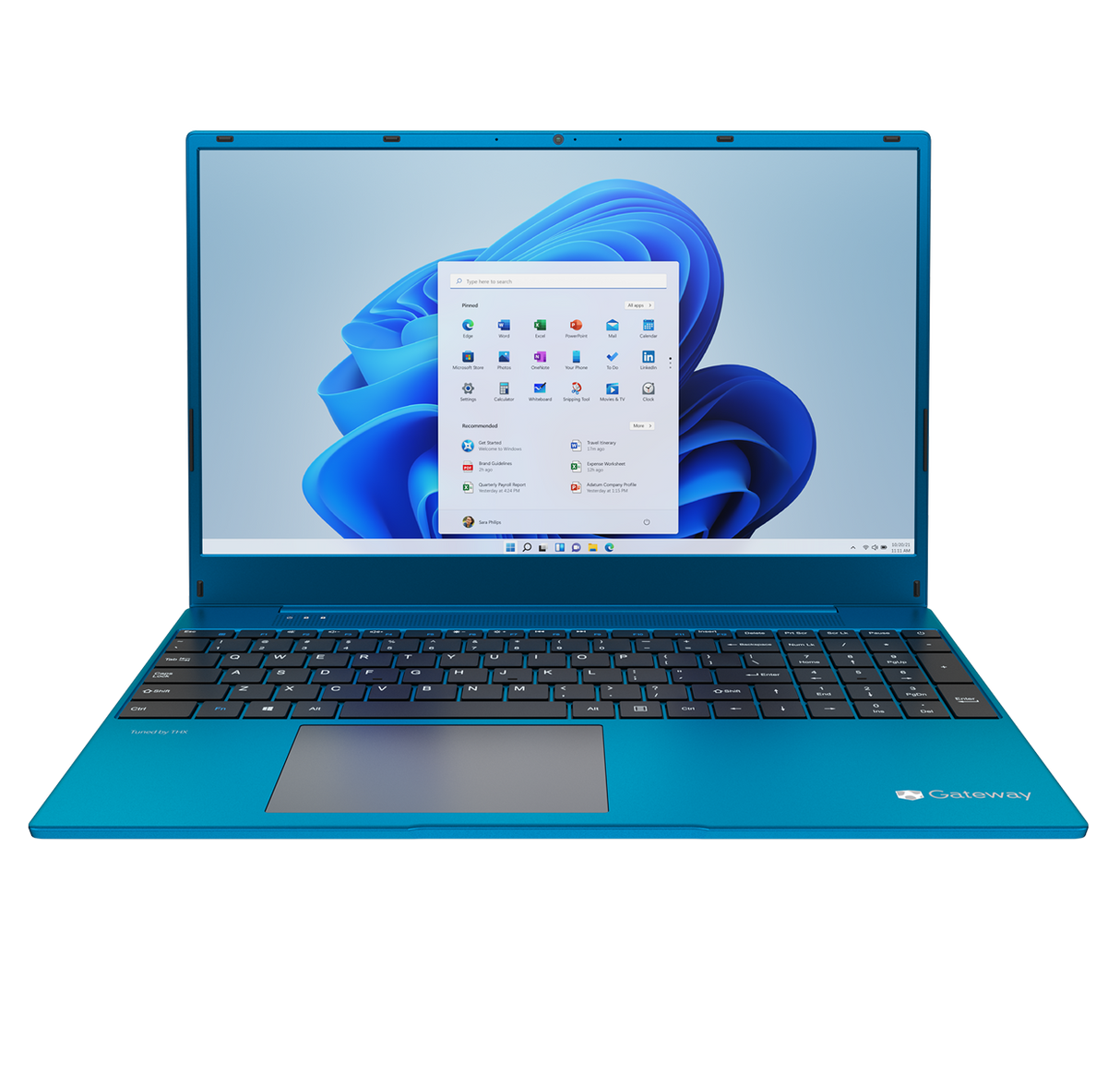 Gateway Laptop 15.6" Ryzen 3 3250U 128GB 4GB Win 11