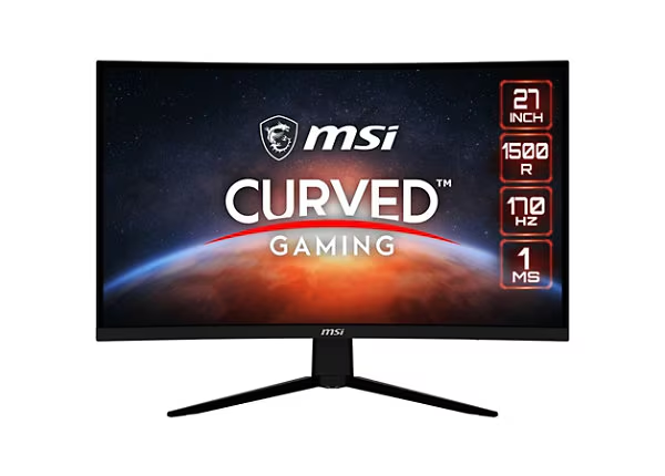 27" MSI G273CQ Curved Gaming Monitor (2560 x 1440) DP HDMI 170Hz