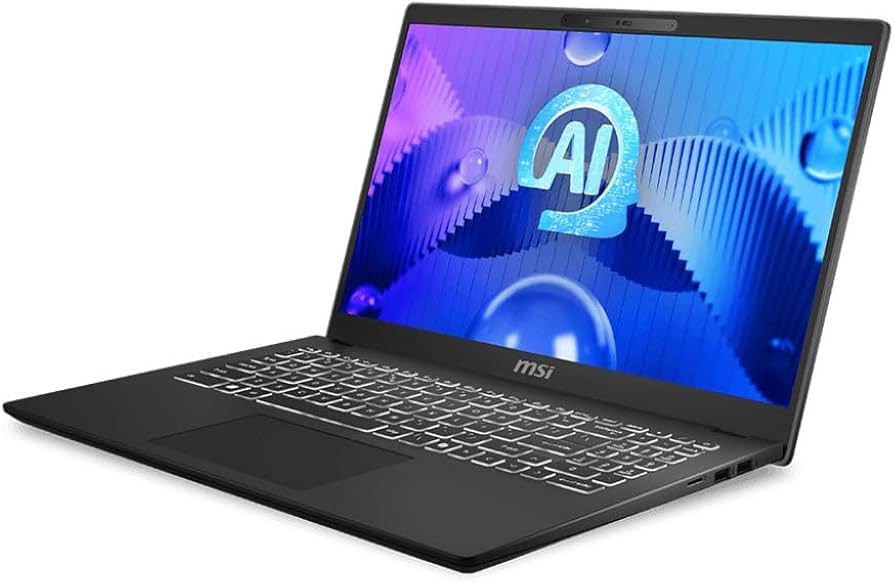 MSI Modern 15 H AI C1MG Laptop 15.6" Touchscreen Intel Ultra 9 185H 32GB 1TB Windows 11