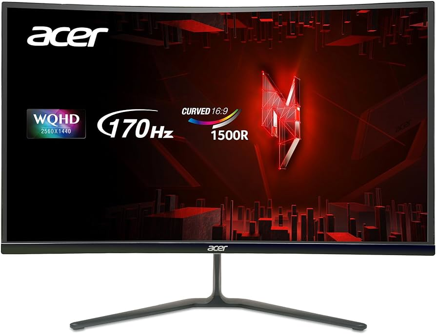 27" Acer Nitro ED270U Curved Computer Monitor (2560 x 1440) 170Hz