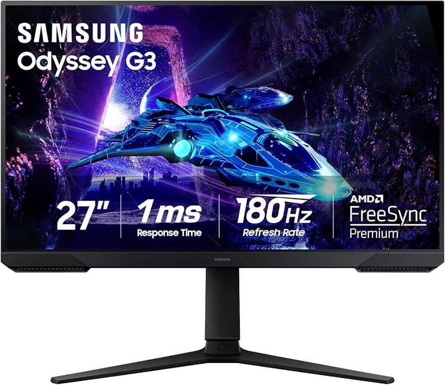 27" Samsung Odyssey G3 (G30D) Series FHD Gaming Monitor (1920 x 1080) 180Hz - OPEN BOX